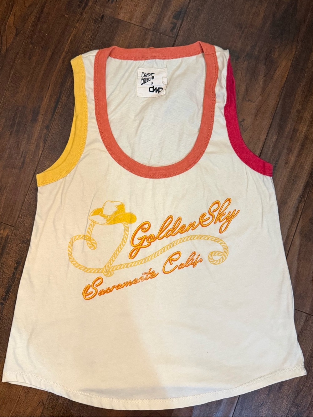 Camp Collection Danny Wimmer Presents Sacramento Cali Country Music Tank Small